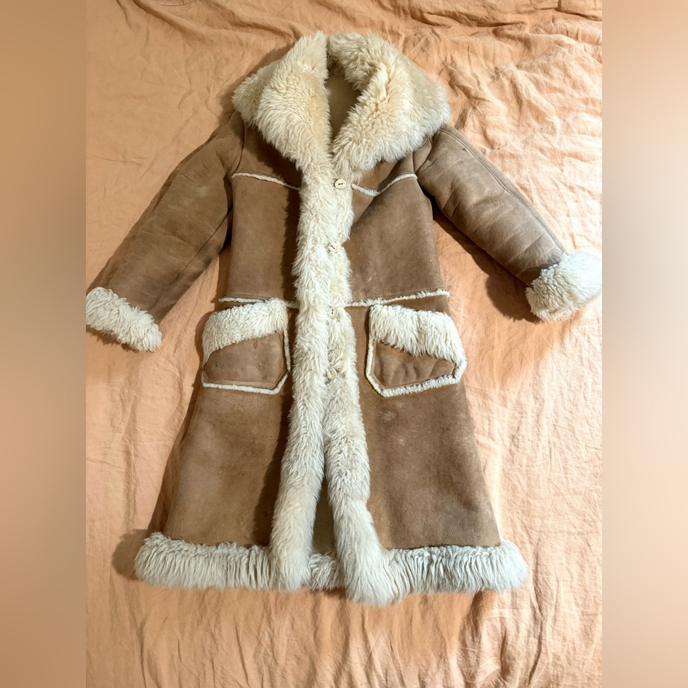 Overland shearling coat